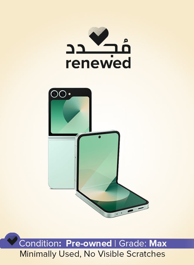 Samsung Renewed - Galaxy Z Flip 6 Dual SIM Mint 12GB RAM 256GB 5G - International Version - Image 1