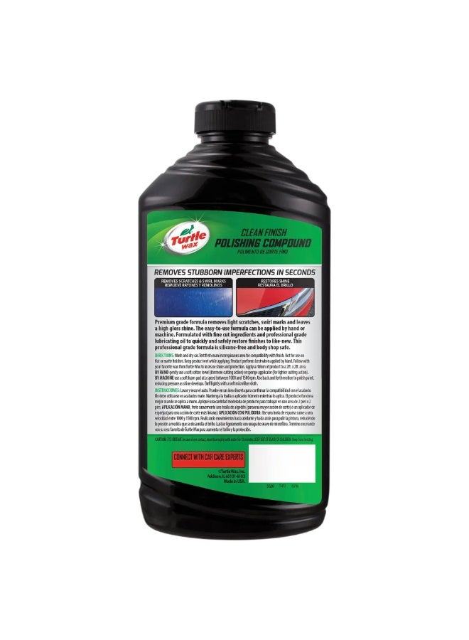 Turtle wax Clean Finish Polishing Compound 532 ML - Image 2