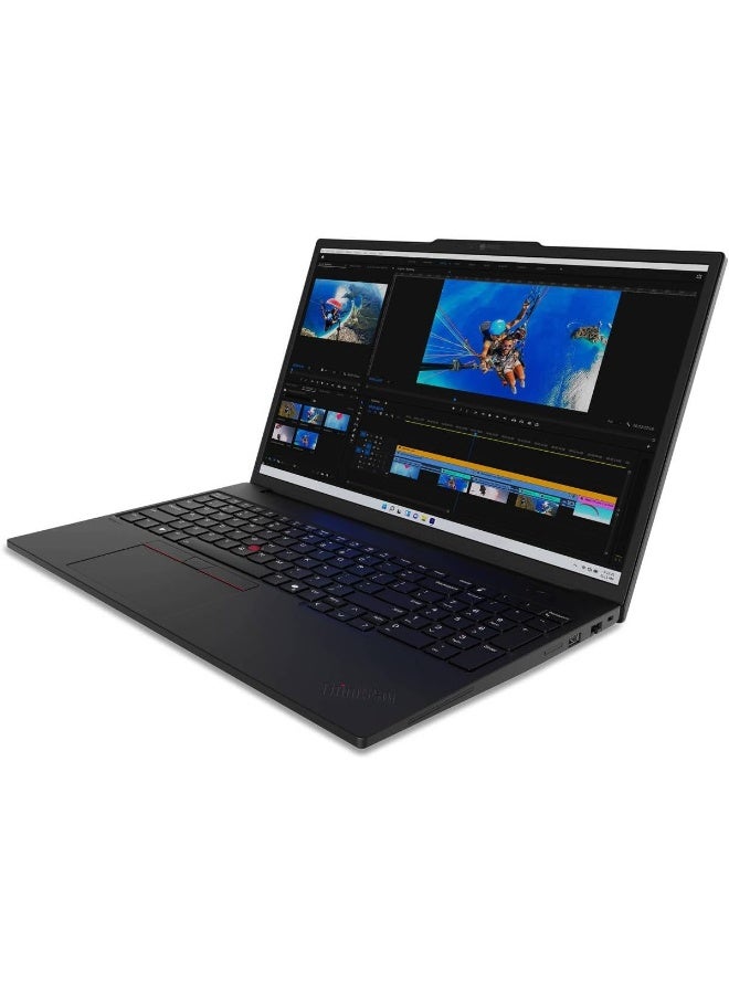 Lenovo ThinkPad P16s Gen 3 Mobile Workstation Laptop With 16-Inch WUXGA Display,Core Ultra 7 165H Processor/64GB RAM/1TB SSD/NVIDIA RTX 500 ada Graphics/Windows 11 Pro + Life Time Office 2024 English Black English Black - Image 4