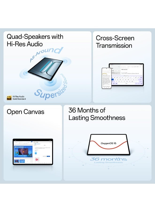 OnePlus Pad Lite Aero Blue 8GB RAM 128 GB WiFi - International Version - Image 5