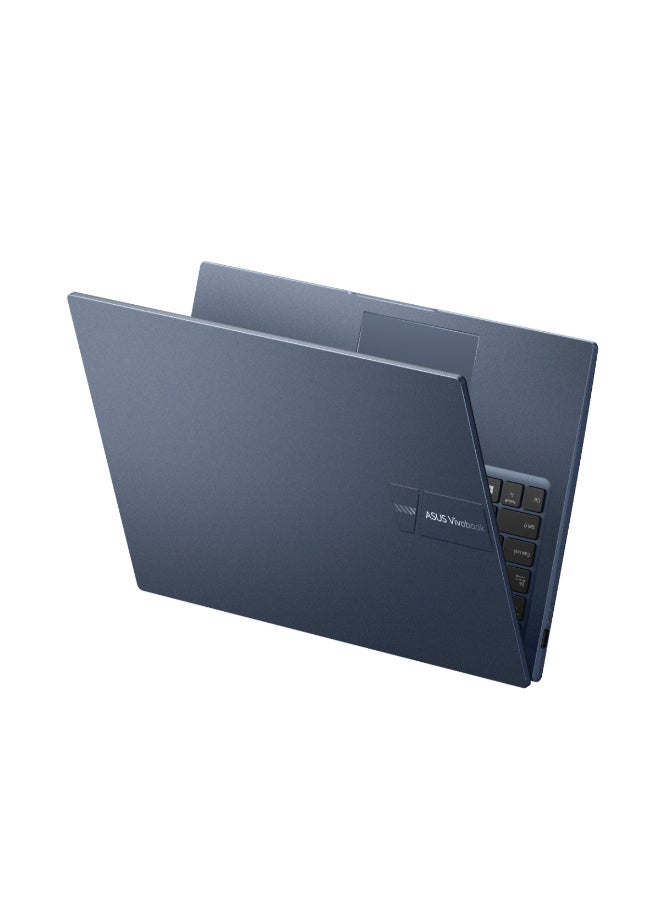 أسوس Vivobook 15 Laptop With 15.6 Inch Full HD (1920X1080) Display 60Hz, Core i7-1355U Processor/16GB RAM DDR5/512GB SSD/Intel Iris Xe Graphics/DOS(Without Windows)/ English/Arabic Quiet Blue - Image 5