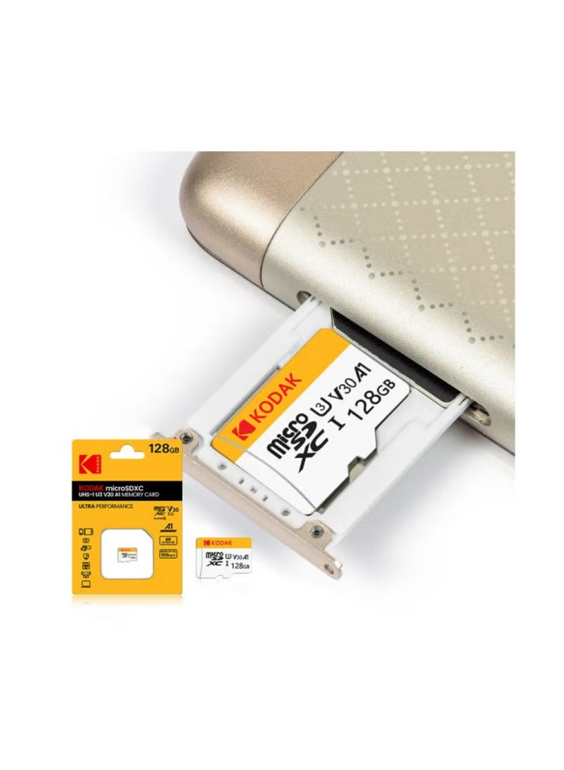 كوداك High-Speed TF Memory Card for Smartphones, Cameras, Dashcams, Surveillance Devices, MP3/MP4 | Class 10 | U3 | V30 | A1 | 4K Ultra HD | High-Speed Read/Write | Durable And Stable - 64 GB - Image 5