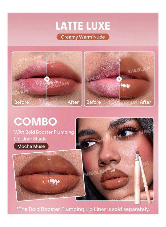 SHEGLAM Bold Booster Lip Plumper Latter Luxe - Image 2