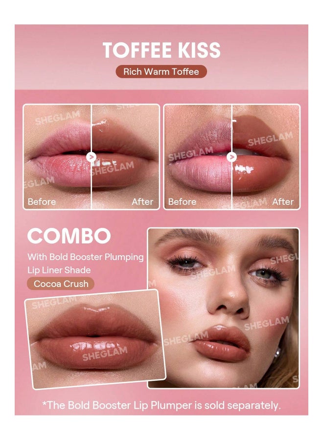 SHEGLAM Bold Booster Lip Plumper Toffee Kiss - Image 2