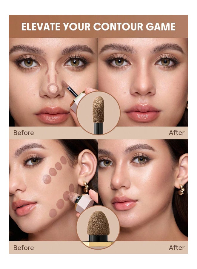 SHEGLAM Precision Sculpt Liquid Contour Duo Amber - Image 3