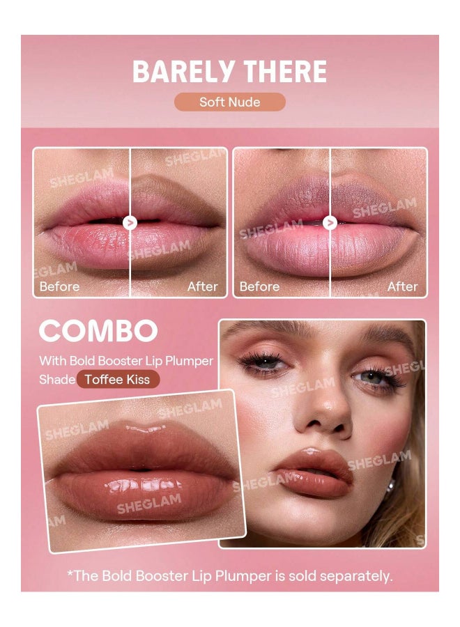 SHEGLAM Bold Booster Plumping Lip Liner Barely There - Image 2