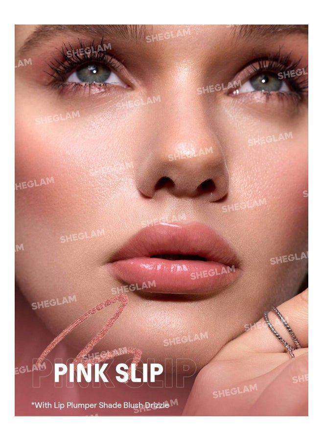 SHEGLAM Bold Booster Plumping Lip Liner Pink Slip - Image 5