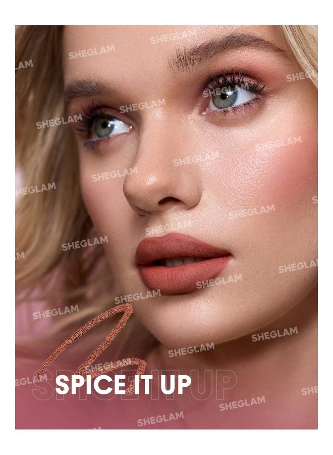 SHEGLAM Bold Booster Plumping Lip Liner Spice it Up - Image 5