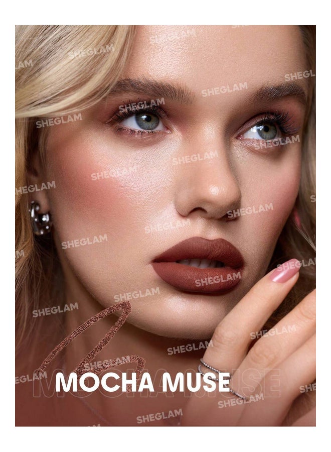 SHEGLAM Bold Booster Plumping Lip Liner Mocha Muse - Image 5