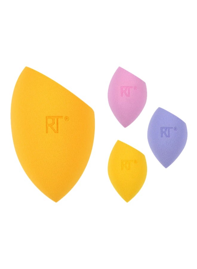 REAL TECHNIQUES Miracle Complexion Sponge + 3 Minis Kit, 4 Piece Set - Image 3