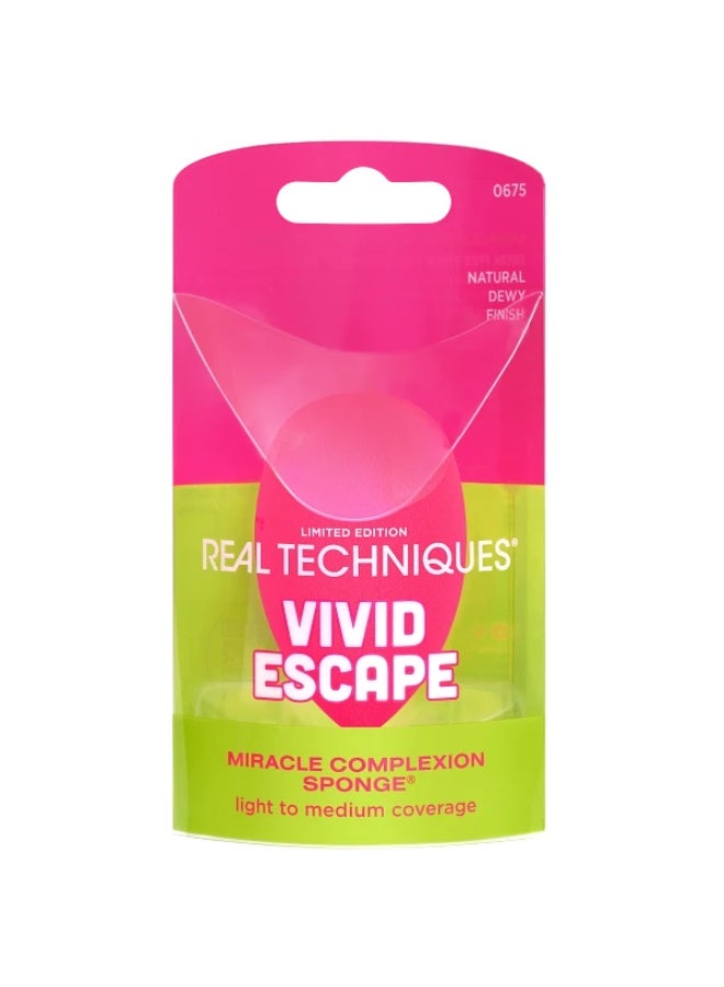 REAL TECHNIQUES Vivid Escape Miracle Complexion Sponge, 1 Count - Image 1