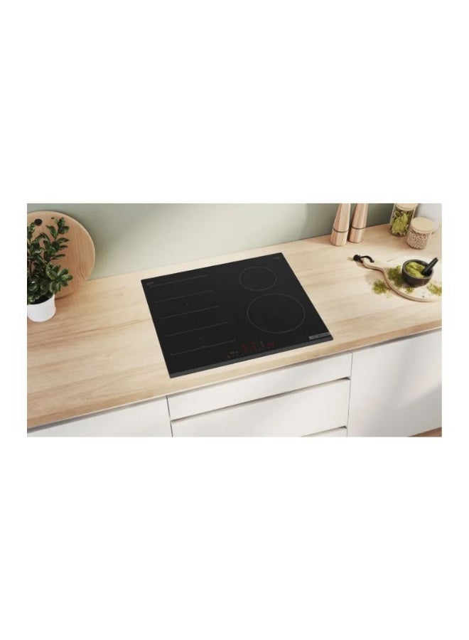 BOSCH 60cm Built-In Induction Hob, 4 Flexible Cooking Zones, TouchSelect Controls, PowerBoost – Effortless Smart Cooking PIX631HC1E black - Image 4
