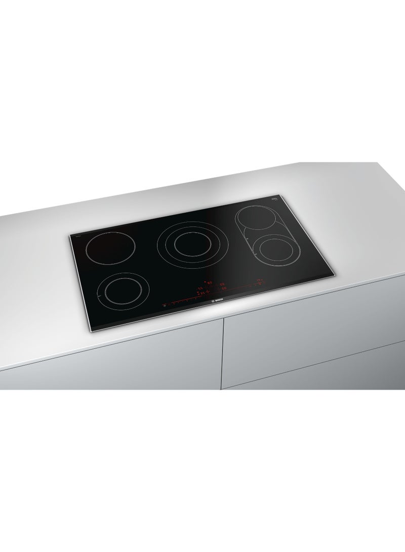 BOSCH 90cm Built-In Electric Hob, DirectSelect Premium Touch, 5 HighSpeed Zones – Smart Cooking Flexibility PKM975DK1D black - Image 3