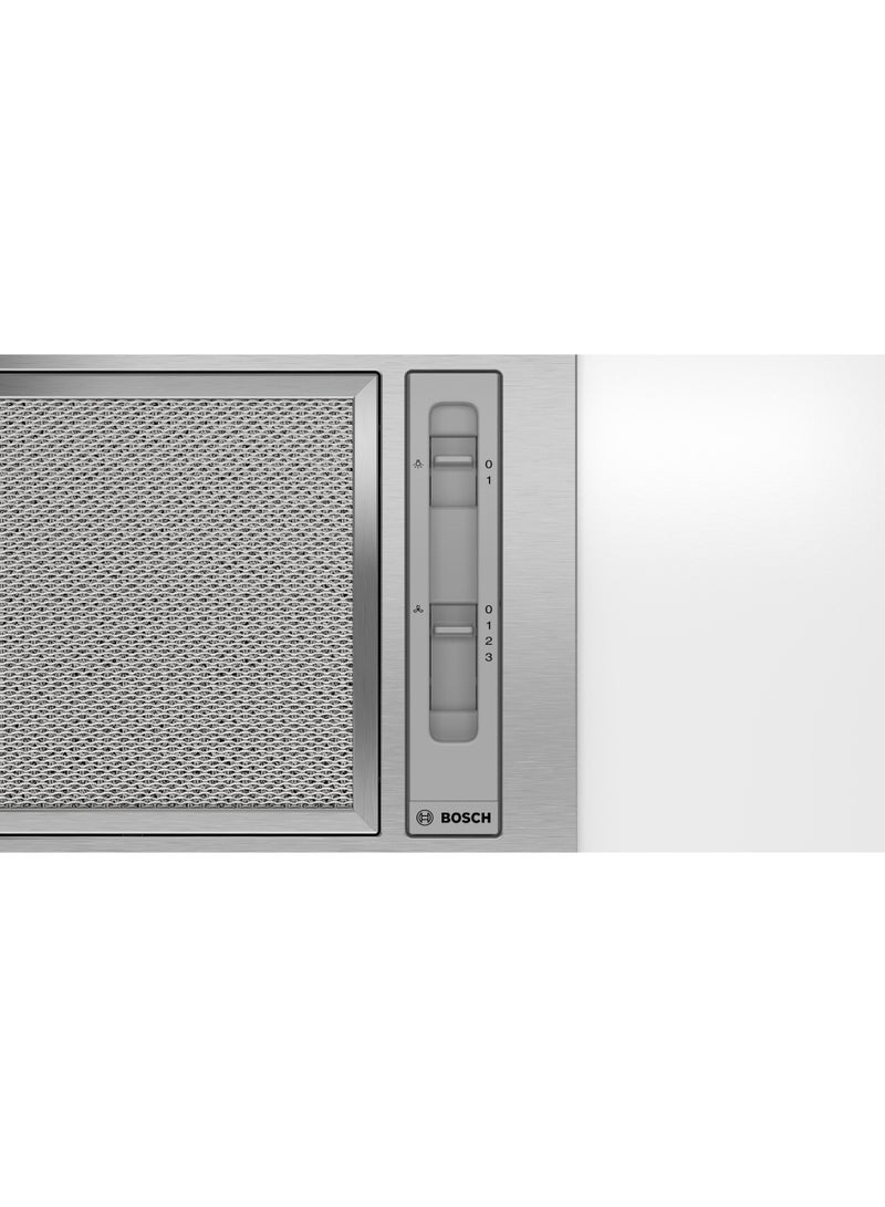 بوش 53cm Built-In Canopy Cooker Hood, Silent Operation, LED Illumination, 3-Speed Power, Metal Grease Filter – Fresh, Efficient Kitchen Air 121 W DLN53AA50B stainless_steel - Image 2