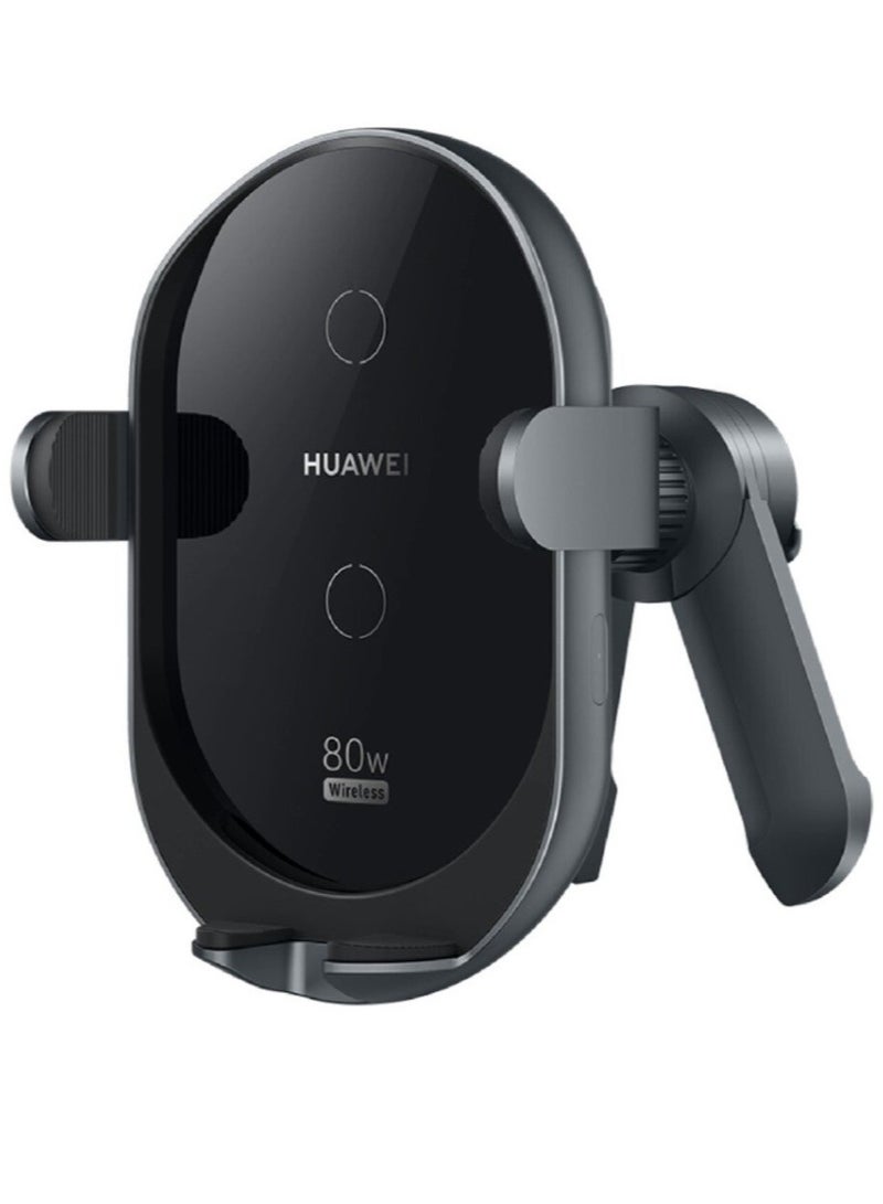 HUAWEI Super Fast Charge Wireless Car Charger (Max 80w) BLACK - Image 1