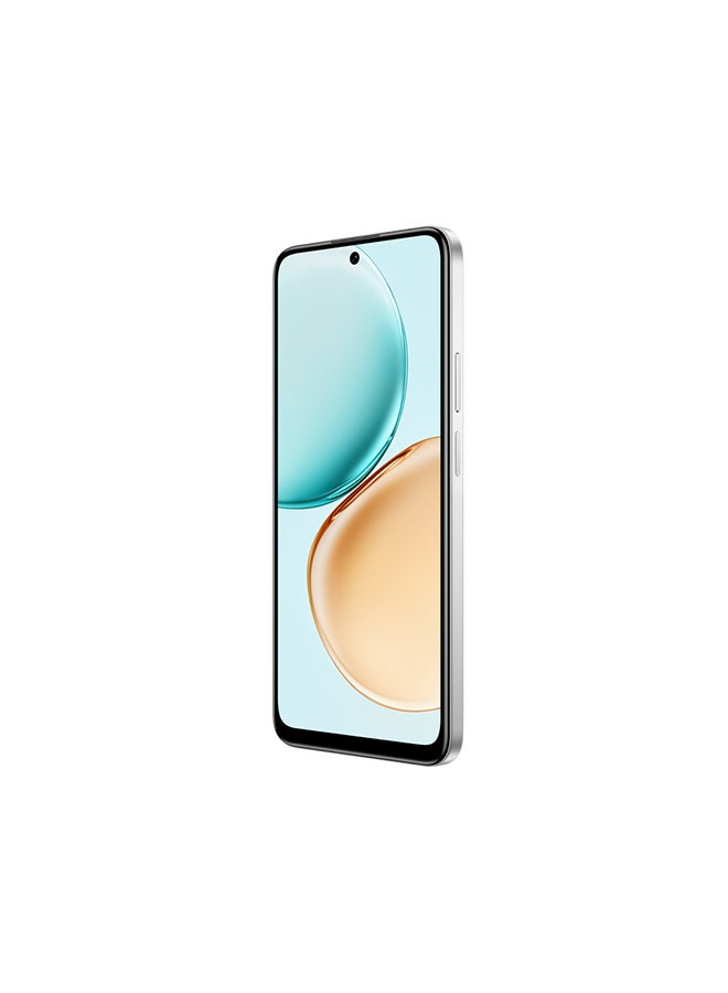 هونور هاتف Honor X7d ثنائي الشريحة 8 جيجابايت RAM 256 جيجابايت 4G فضي ميتور - نسخة الشرق الأوسط - Image 4