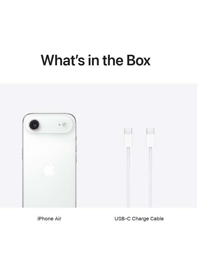Apple iPhone Air 1TB Cloud White 5G (eSim only) With FaceTime - Middle East Version - Image 5