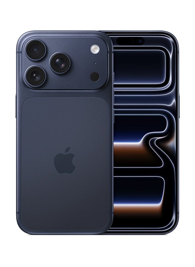Apple iPhone 17 Pro 512 GB Deep Blue 5G (E-sim) With FaceTime - Middle East Version - Image 1