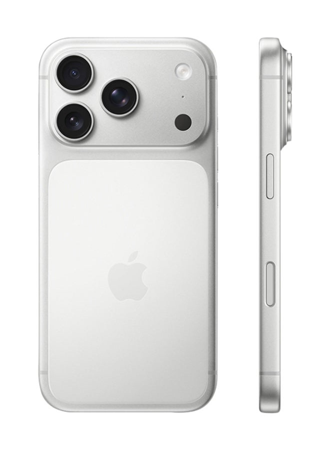 Apple iPhone 17 Pro 256 GB Silver 5G (eSim only) With FaceTime - Middle East Version - Image 2
