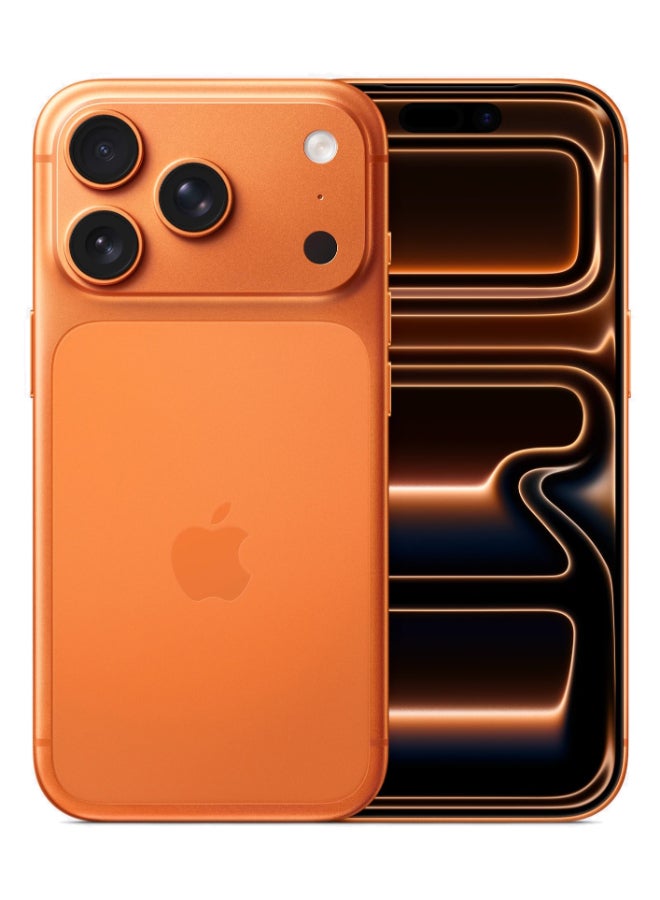 Apple iPhone 17 Pro 256 GB Cosmic Orange 5G (E-sim) With FaceTime - Middle East Version - Image 1