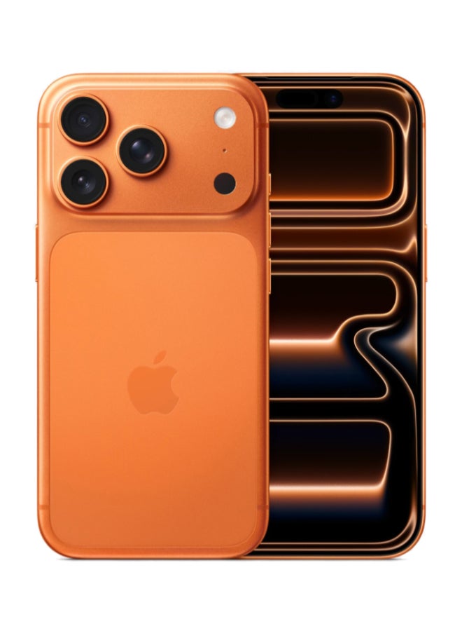 Apple iPhone 17 Pro 256 GB Cosmic Orange 5G (eSim only) With FaceTime - Middle East Version - Image 1