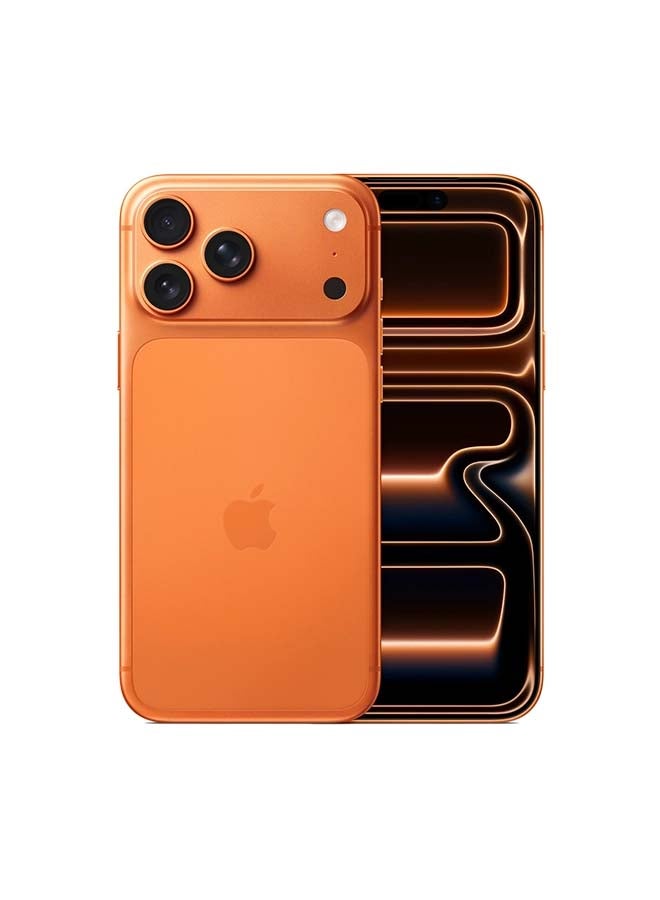 Apple iPhone 17 Pro Max 512 GB Cosmic Orange 5G (E-sim) With FaceTime - Middle East Version - Image 1