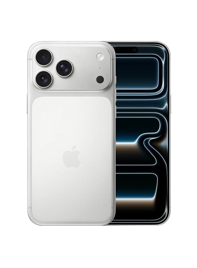 Apple iPhone 17 Pro Max 256 GB Silver 5G (E-sim) With FaceTime - Middle East Version - Image 1