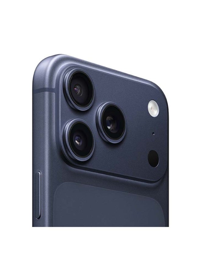 Apple iPhone 17 Pro 256GB Deep Blue 5G (Nano SIM + eSIM) With FaceTime - International Version - Image 3