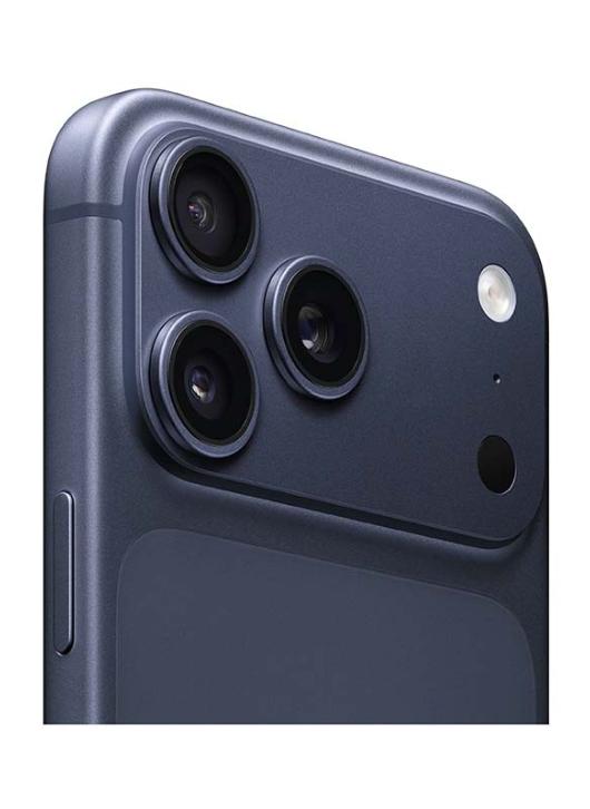 ابل  آيفون 17 برو ماكس 256 جيجابايت أزرق داكن 5G (شريحة نانو + eSIM) مع فيس تايم - النسخة الدولية - Image 3