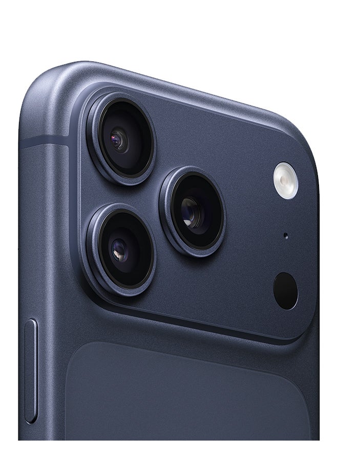 ابل  آيفون 17 برو 1 تيرابايت أزرق داكن 5G (شريحة نانو + eSIM) مع فيس تايم - النسخة الدولية - Image 3