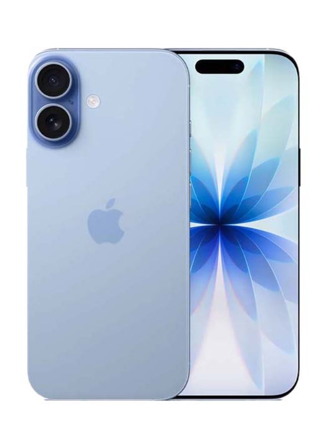 ابل  آيفون 17 شريحة مزدوجة فعلية (بدون eSim) 256 جيجابايت أزرق ضبابي 5G مع فيس تايم - Image 1