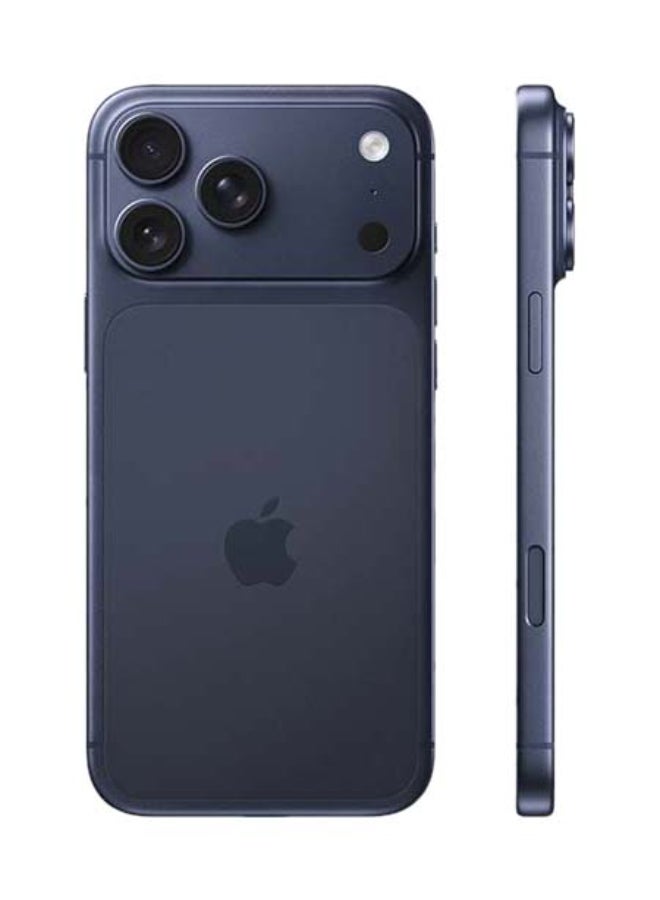 ابل  iPhone 17 Pro Max 2TB Deep Blue 5G (eSim only) With FaceTime - Middle East Version - Image 2