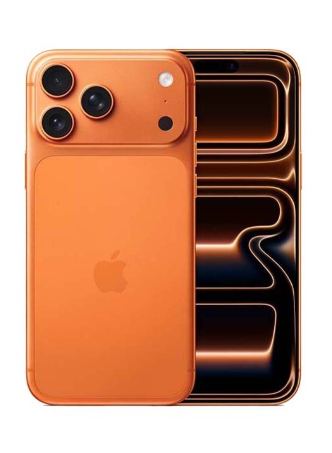 Apple iPhone 17 Pro Max 2TB Cosmic Orange 5G (eSim only) With FaceTime - Middle East Version - Image 1
