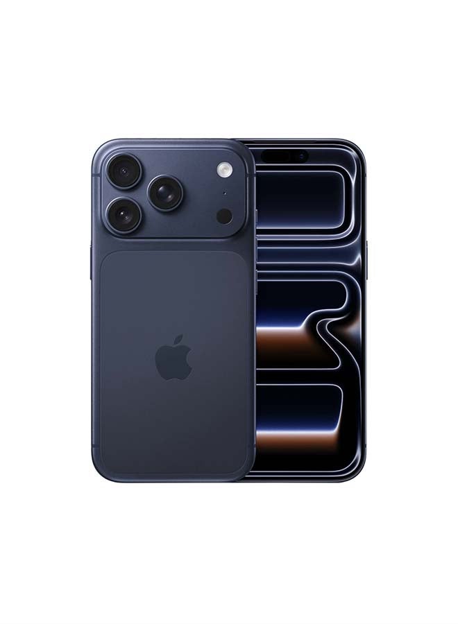 Apple iPhone 17 Pro 1TB Deep Blue 5G (E-sim) With FaceTime - Middle East Version - Image 1