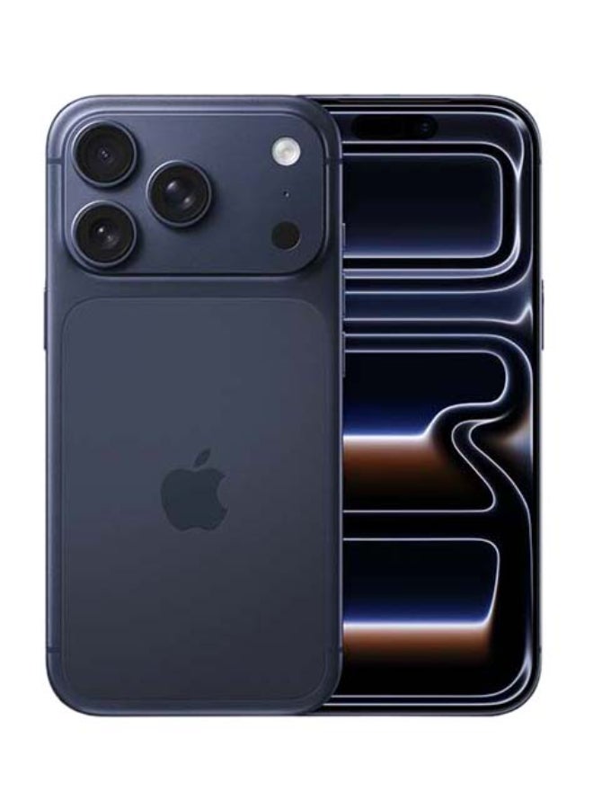 ابل  iPhone 17 Pro 1TB Deep Blue 5G (eSim only) With FaceTime - Middle East Version - Image 1