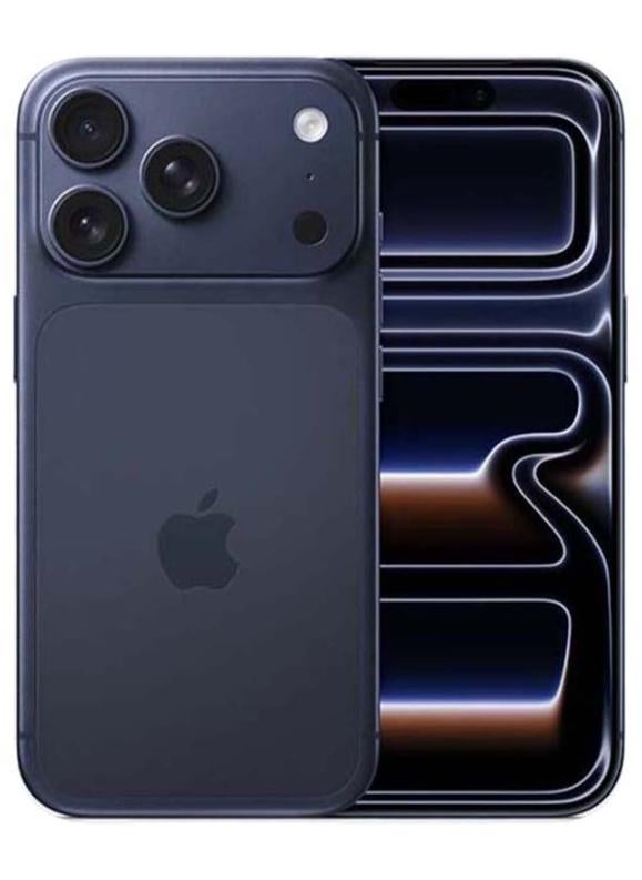 ابل  iPhone 17 Pro 256 GB Deep Blue 5G (eSim only) With FaceTime - International Version - Image 1