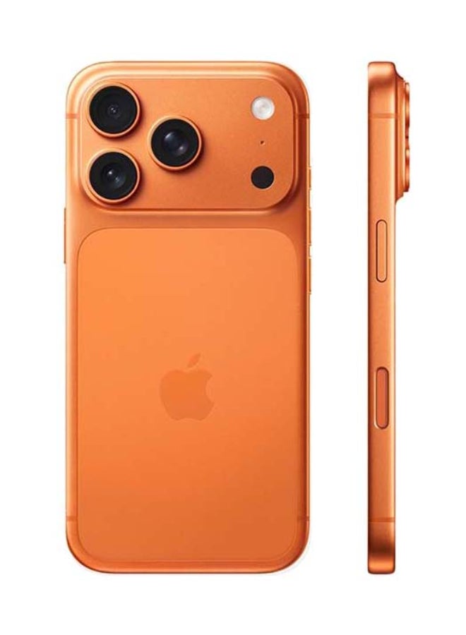 Apple iPhone 17 Pro Physical Dual Sim (No eSim) 256GB Cosmic orange 5G With FaceTime - Image 2