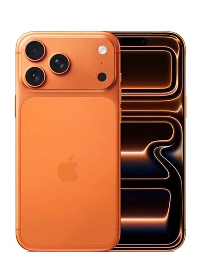 Apple iPhone 17 Pro Max Physical Dual Sim (No eSim) 256GB Cosmic orange 5G With FaceTime - Image 1