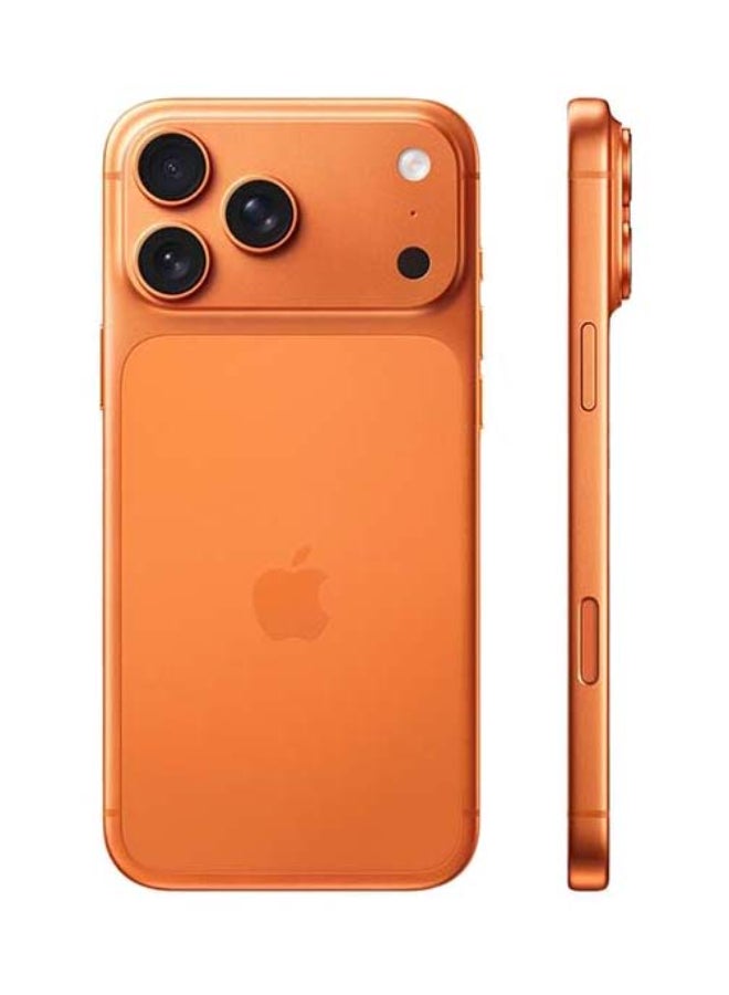 Apple iPhone 17 Pro Max Physical Dual Sim (No eSim) 256GB Cosmic orange 5G With FaceTime - Image 2
