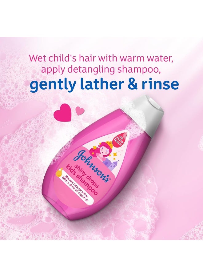 Johnson's Toddler & Kids Shampoo Shiny Drops, 500ml - Image 3