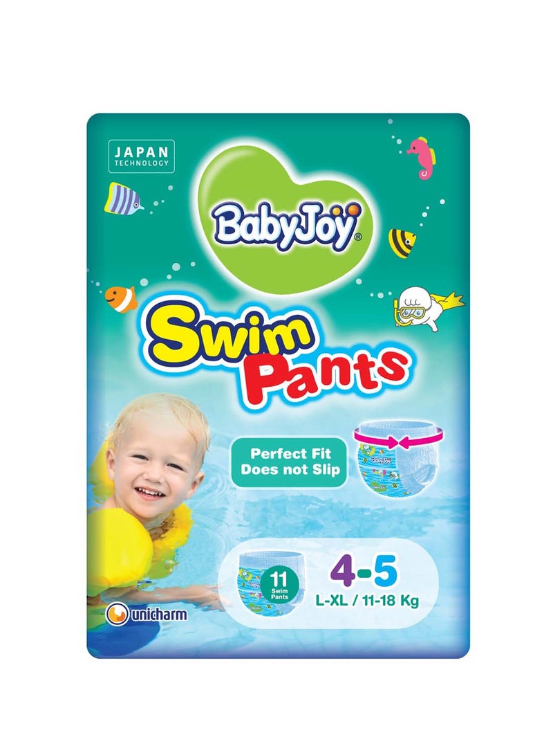 BabyJoy Swim Pants Size 4-5 Diaper 11-18 Kg Large-XL Saving Pack - Image 1