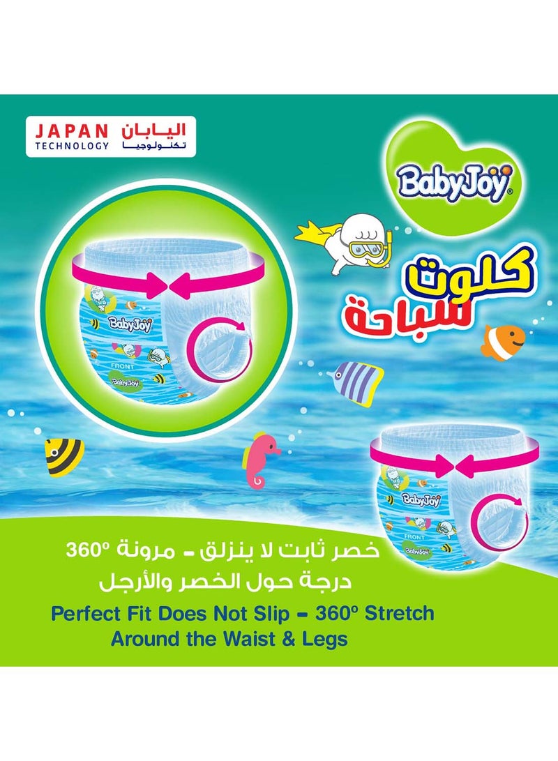 BabyJoy Swim Pants Size 4-5 Diaper 11-18 Kg Large-XL Saving Pack - Image 3