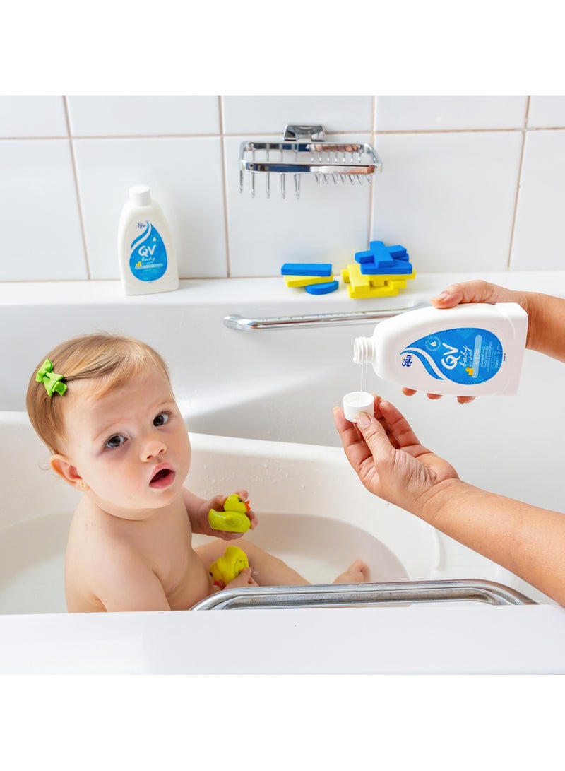 كيو في زيت استحمام الأطفال زيت مغذي لطيف للبشرة الحساسة للأطفال - Image 5