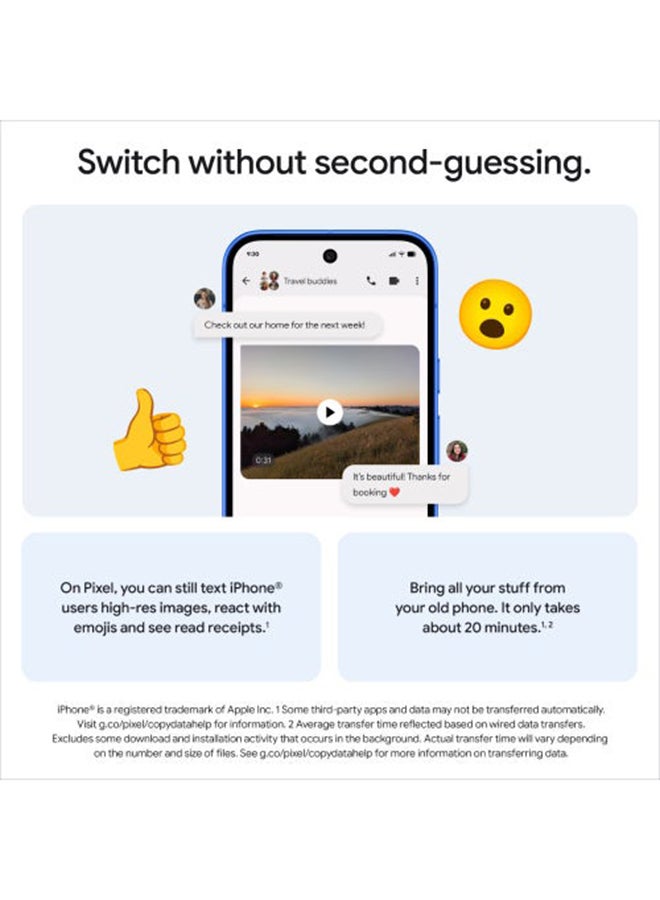 Google Pixel 10 Dual SIM 5G Indigo 12GB RAM 256GB - International Version - Image 5