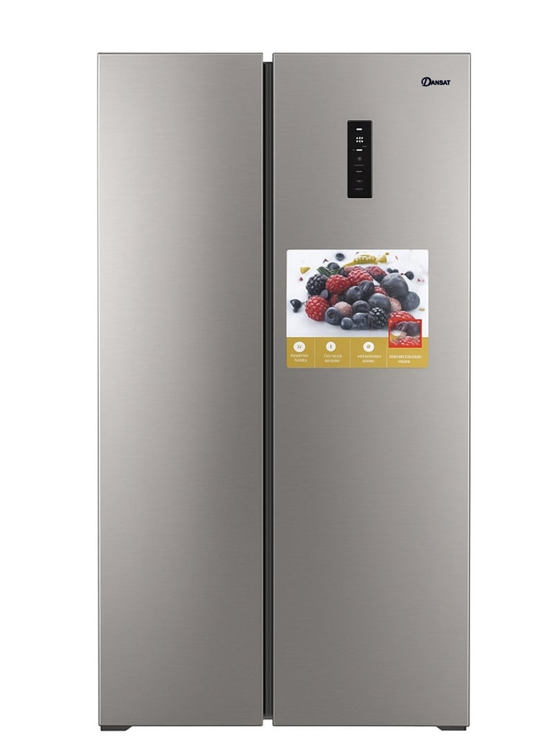 دانسات ثلاجة 15.68 قدم - بخار - فولاذ - 444 لتر - 15.60 قدم مكعب - DAN1568NF - Image 2