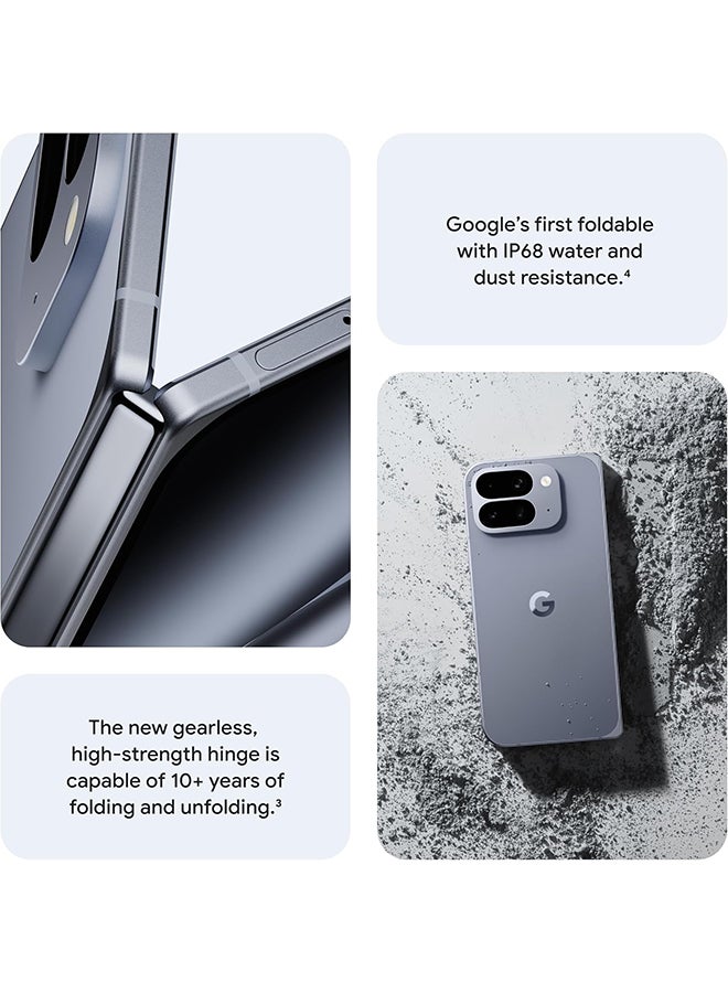 جوجل بكسل 10 برو فولد ثنائي الشريحة 5G حجر القمر 16 جيجابايت رام 512 جيجابايت - النسخة الدولية - Image 2