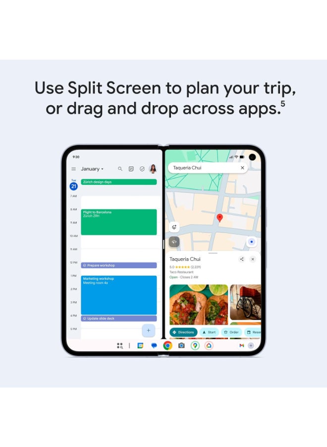 جوجل بكسل 10 برو فولد ثنائي الشريحة 5G جاد 16 جيجابايت رام 512 جيجابايت - النسخة الدولية - Image 3