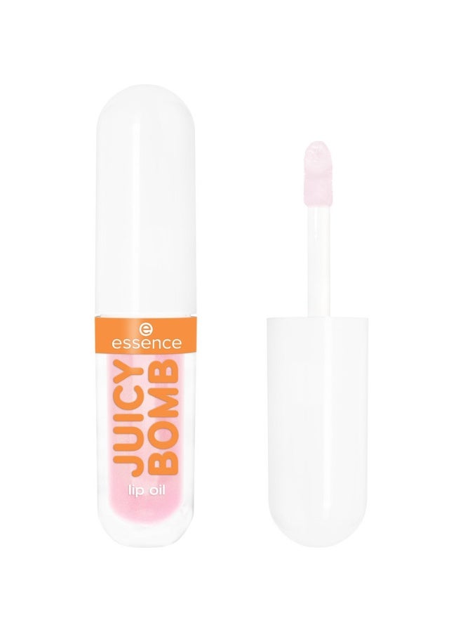 ايسنس Juicy Bomb Party Lip Oil 01 Peach Perfect - Image 2