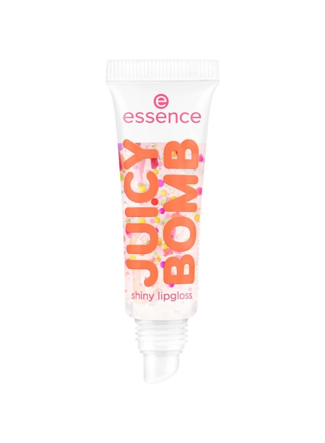 ايسنس Juicy Bomb Party Shiny Lipgloss 05 Strawberry Sprinkles - Image 1