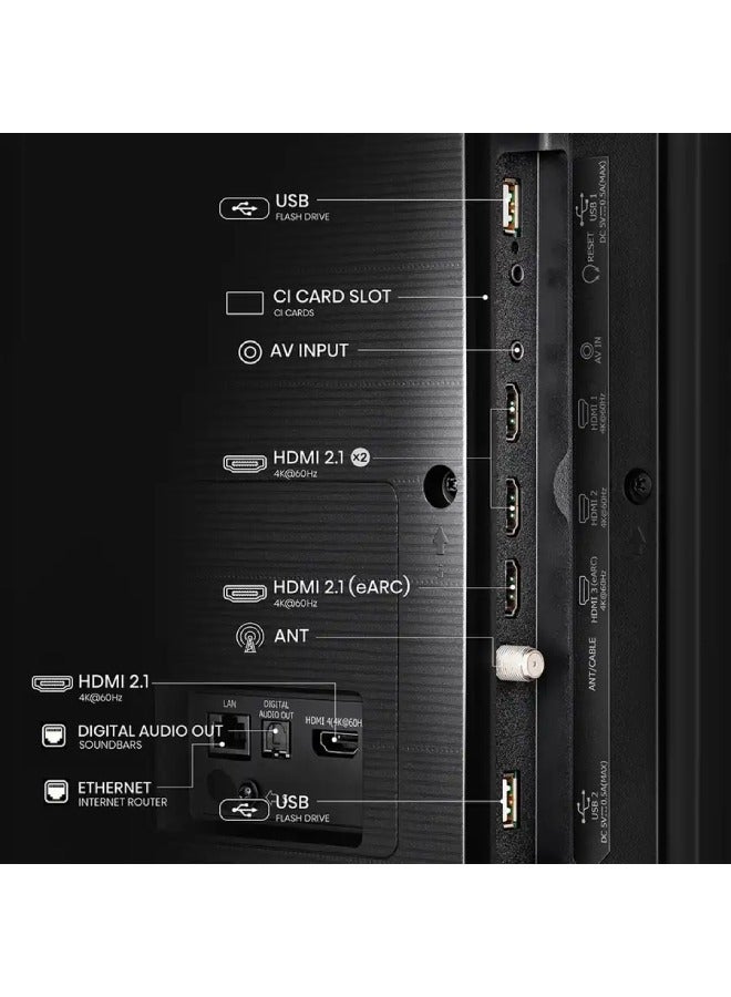 هايسنس 55 inch4K Smart TV QLED 60 Hz 55Q6N Black - Image 5